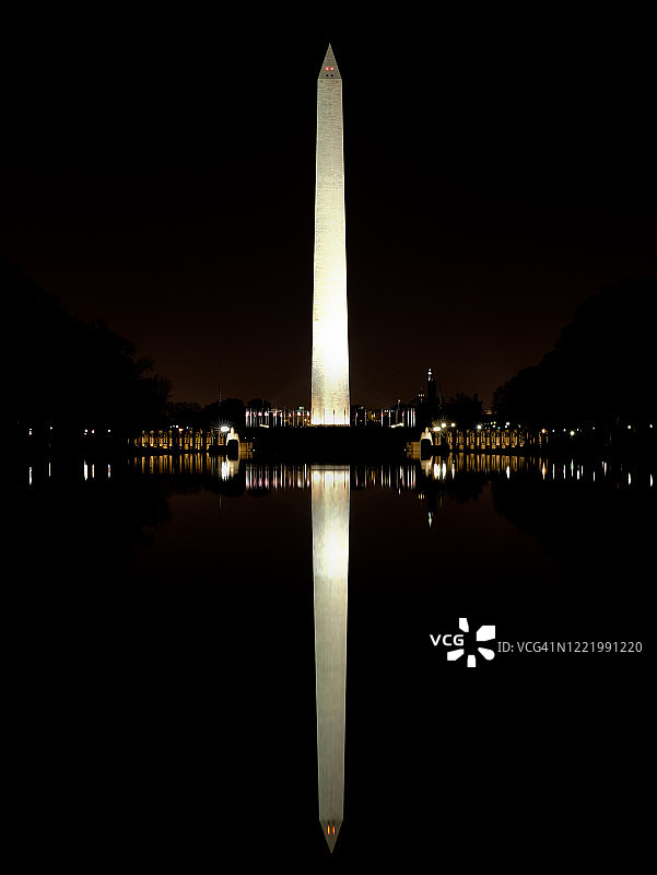 纪念的倒影图片素材