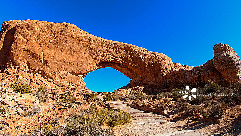 拱门国家公园，犹他州摩押，美国图片素材