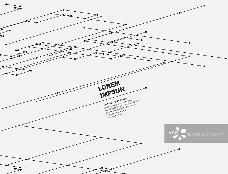 抽象放射线结构科技图案背景图片素材