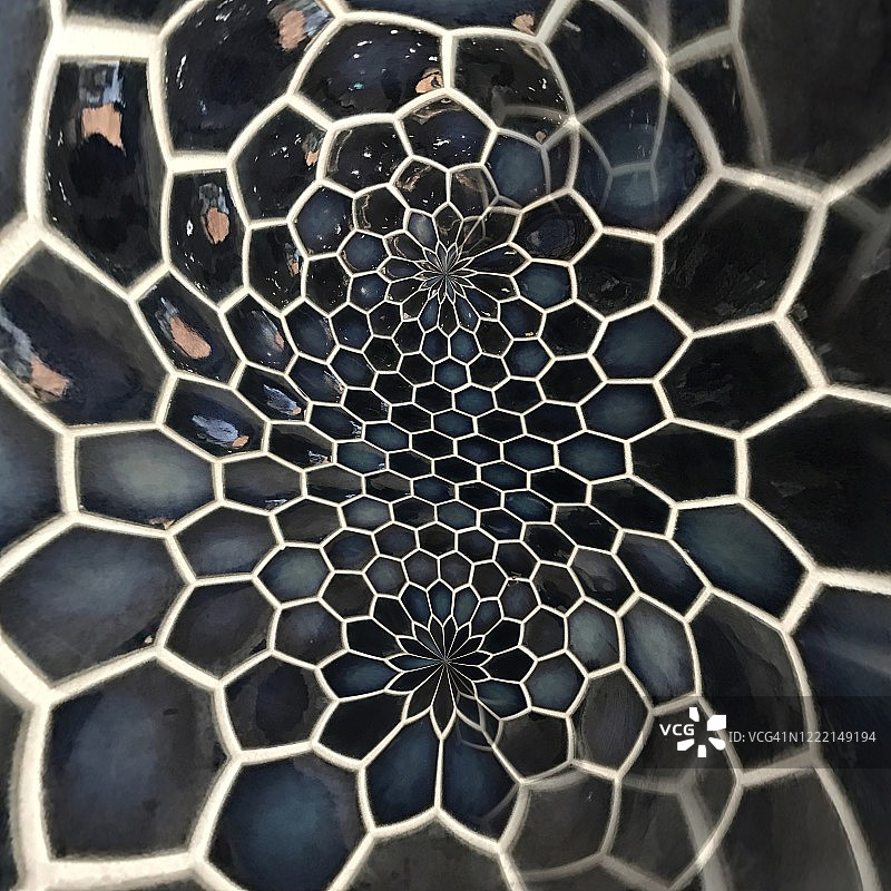 六边形瓷砖的合成照片图片素材