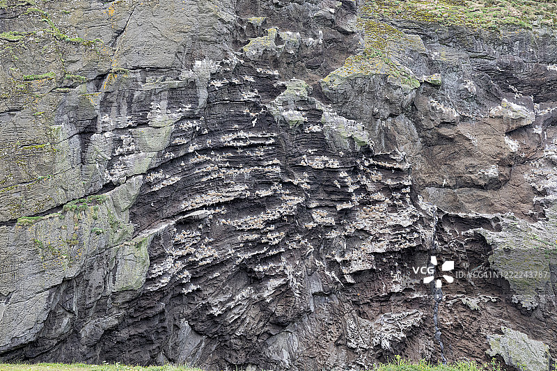 冰岛西人群岛，赫马岛图片素材