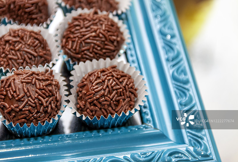 巧克力糖果，巴西甜点图片素材