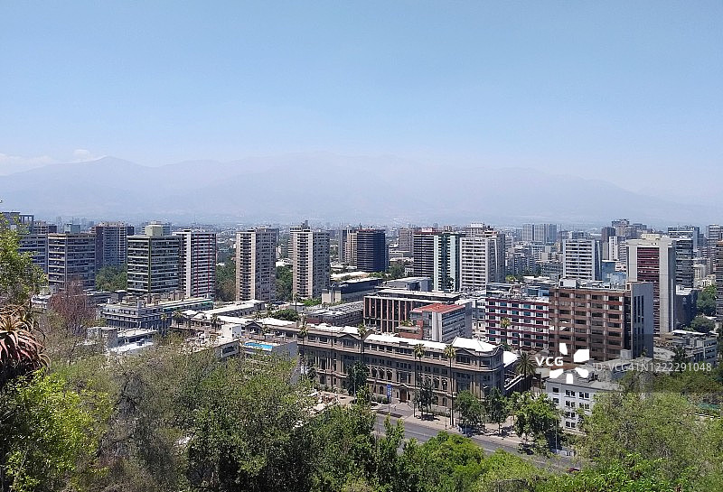 智利首都圣地亚哥图片素材