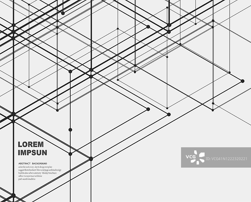 菱形几何线条结构装饰图案抽象背景图片素材