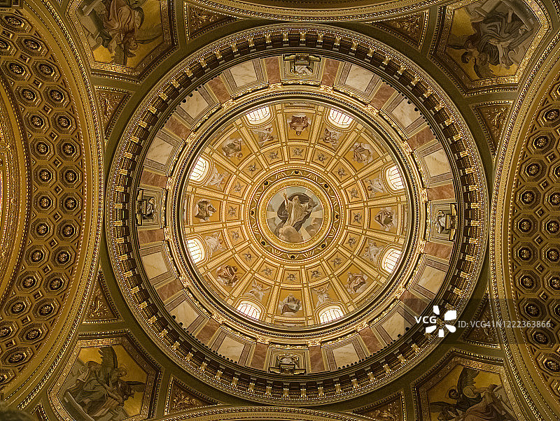 圣伊什特万圣殿，布达佩斯，匈牙利图片素材