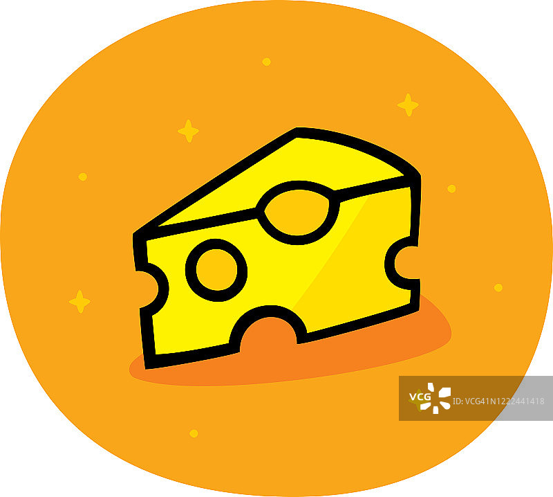 瑞士奶酪涂鸦图片素材