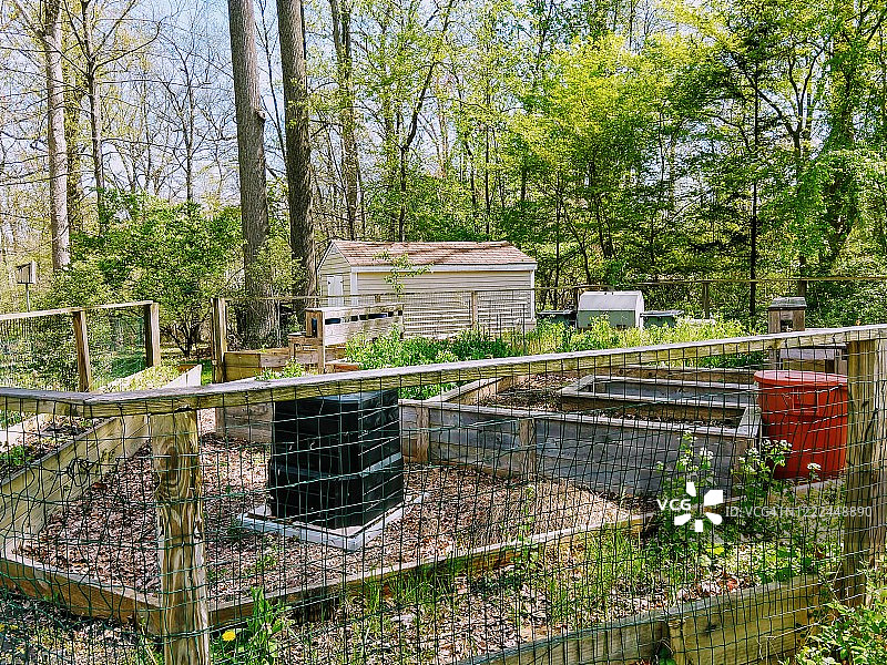 高架菜园图片素材