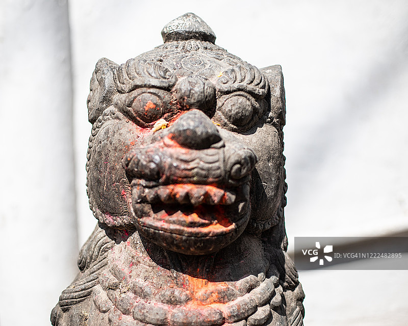 尼泊尔石雕图片素材