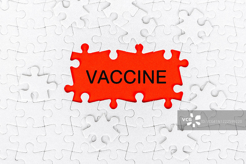 疫苗文字拼图图片素材