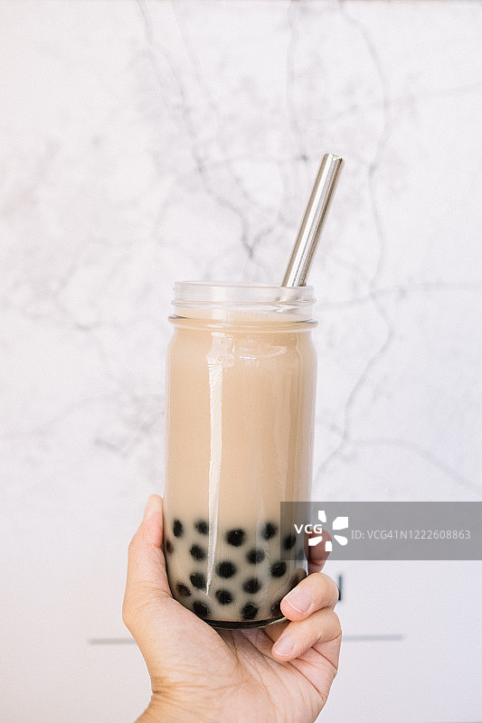 自制波霸奶茶图片素材