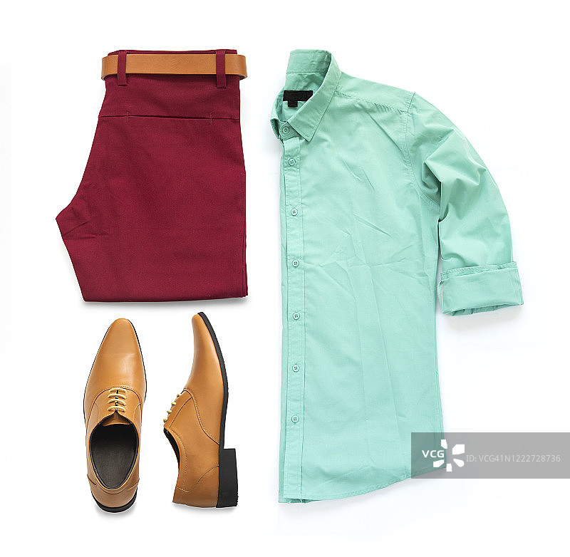 男士时尚服装搭配图片素材