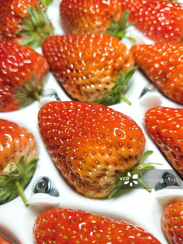 按顺序排列的草莓图片素材