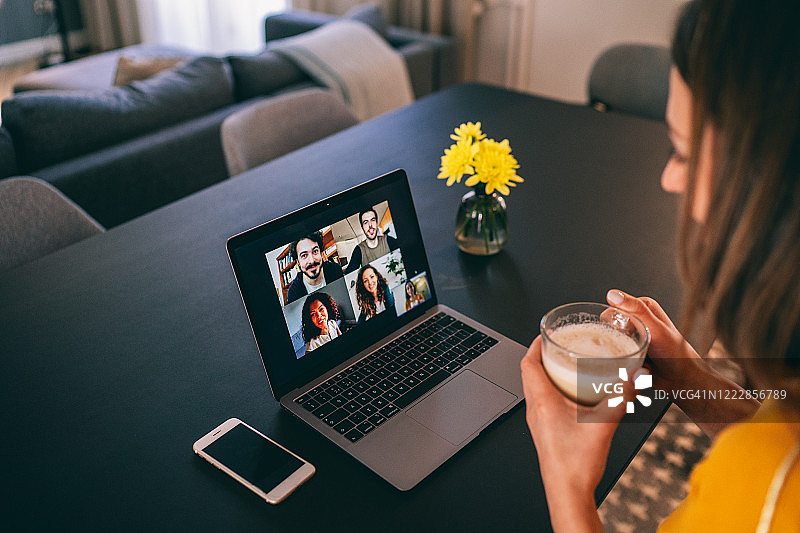 电话会议图片素材