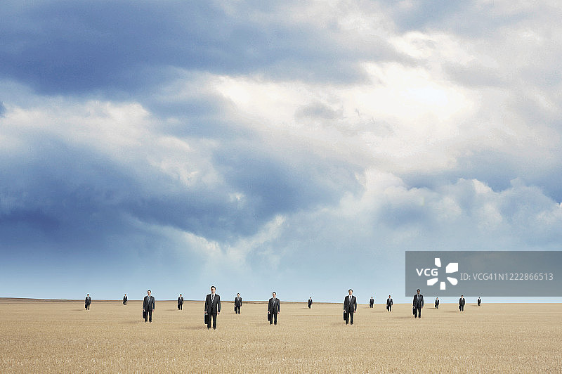 保持社交距离概念图片素材