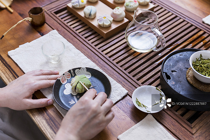 日式传统甜点图片素材