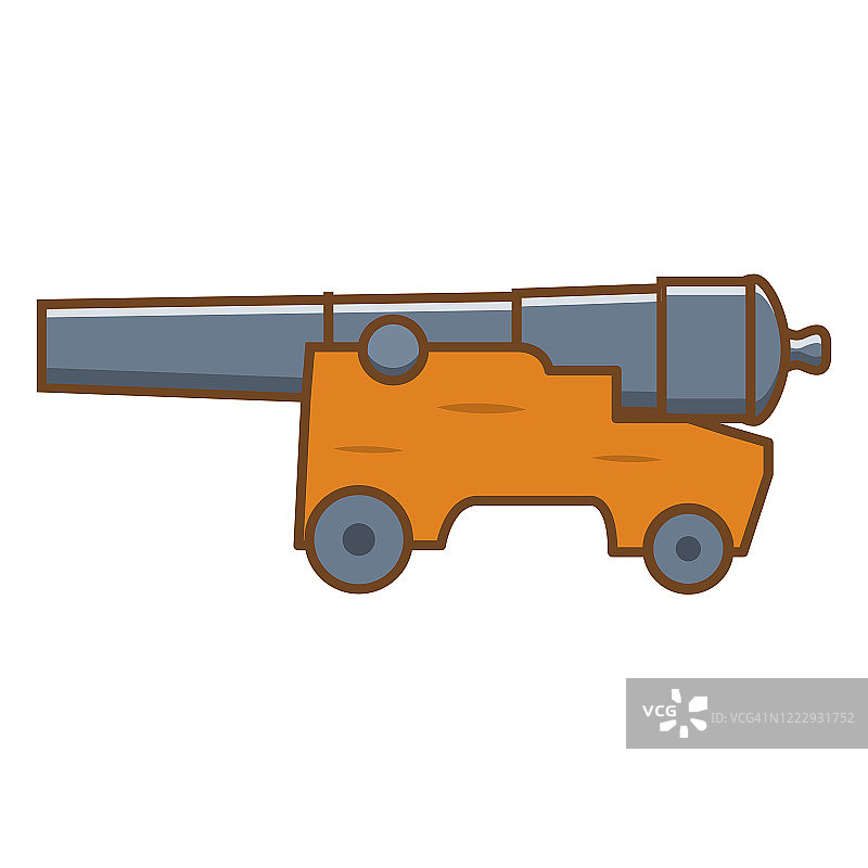 中世纪大炮图片素材