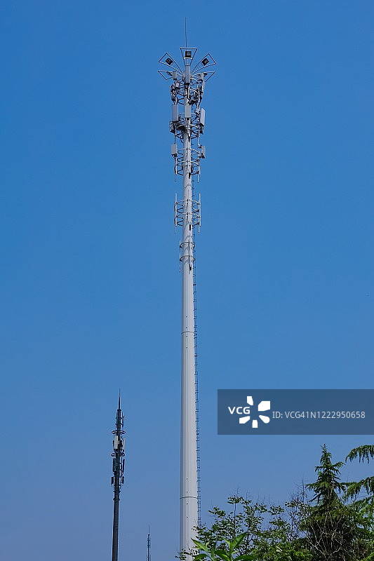 5G信号塔基站图片素材