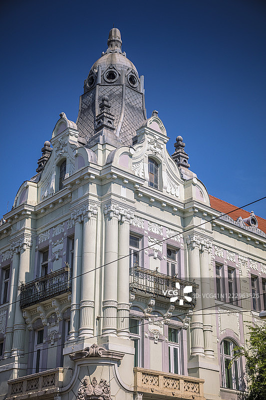 匈牙利琼格拉德塞格德老城区联排别墅图片素材