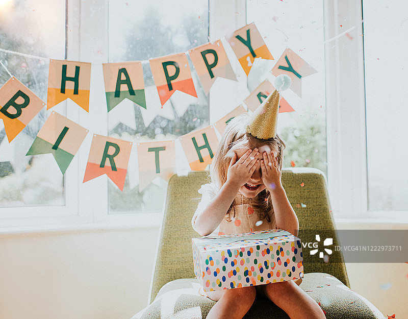 生日女孩图片素材