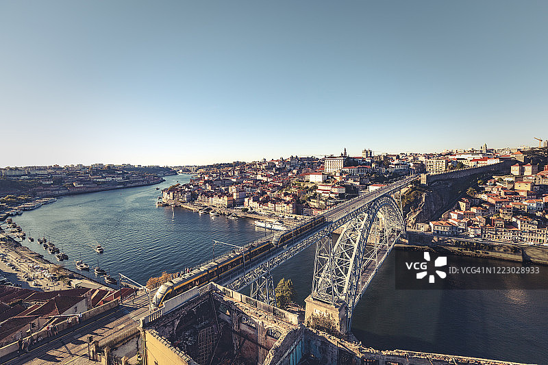 葡萄牙波尔图路易一世桥图片素材