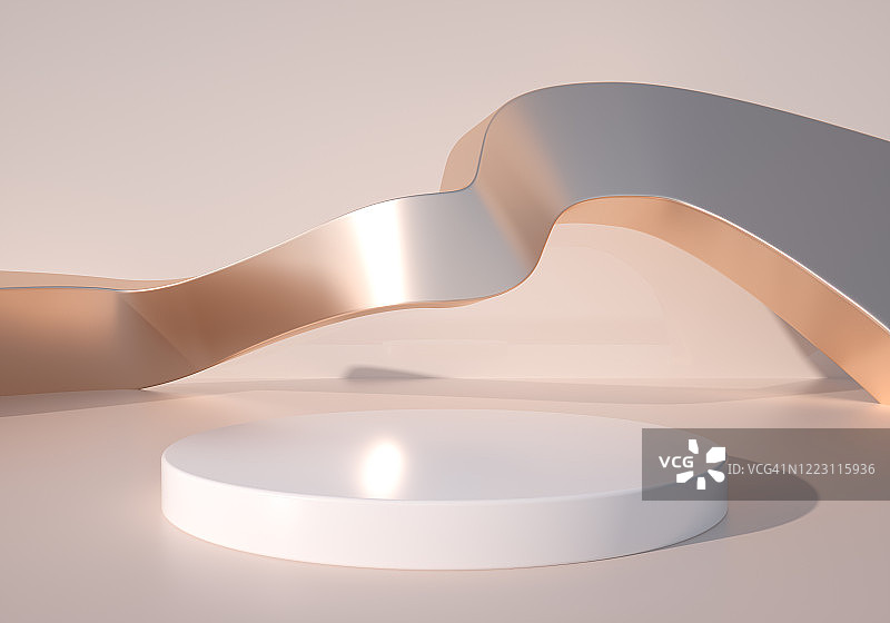 3D渲染展厅背景图片素材