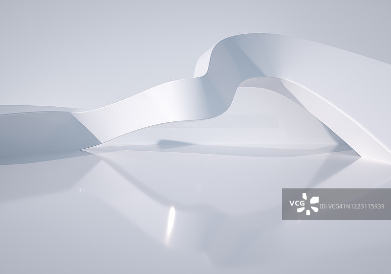 3D渲染展厅背景图片素材