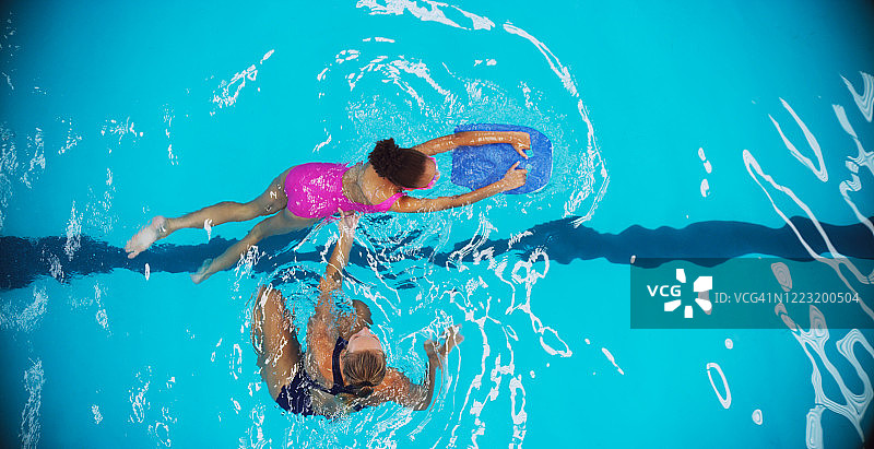 开始游泳图片素材