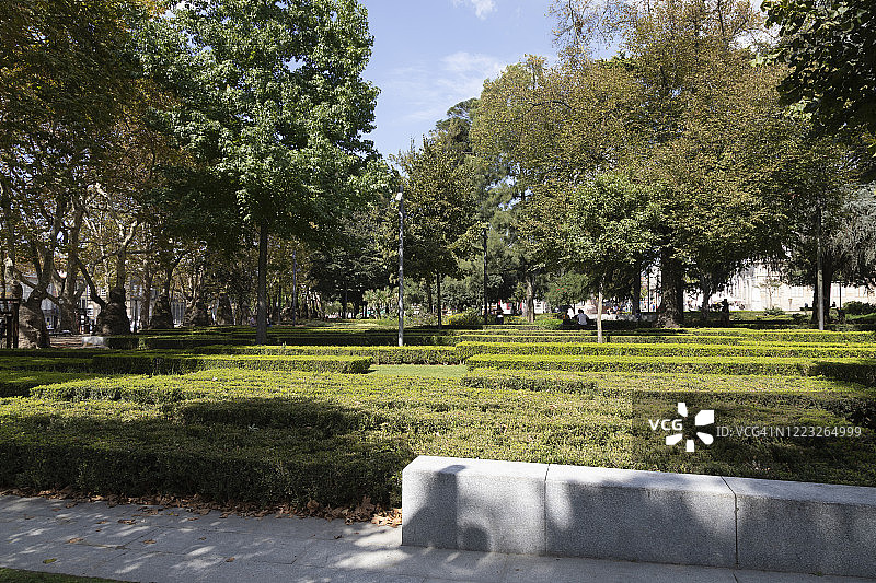 葡萄牙波尔图科尔多阿利亚花园图片素材