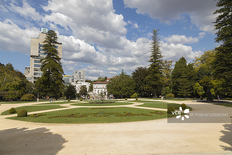 水晶宫花园，波尔图，葡萄牙图片素材
