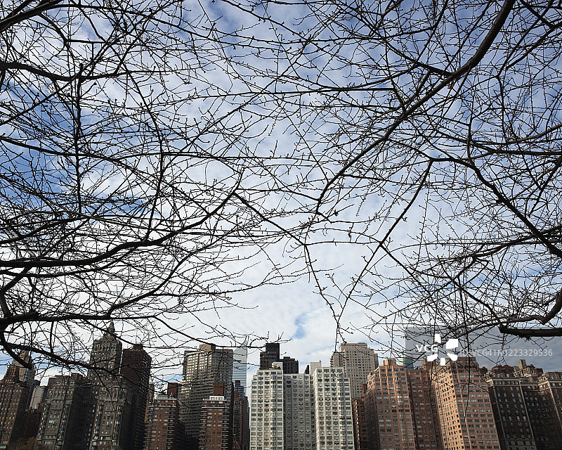 曼哈顿城市风光图片素材