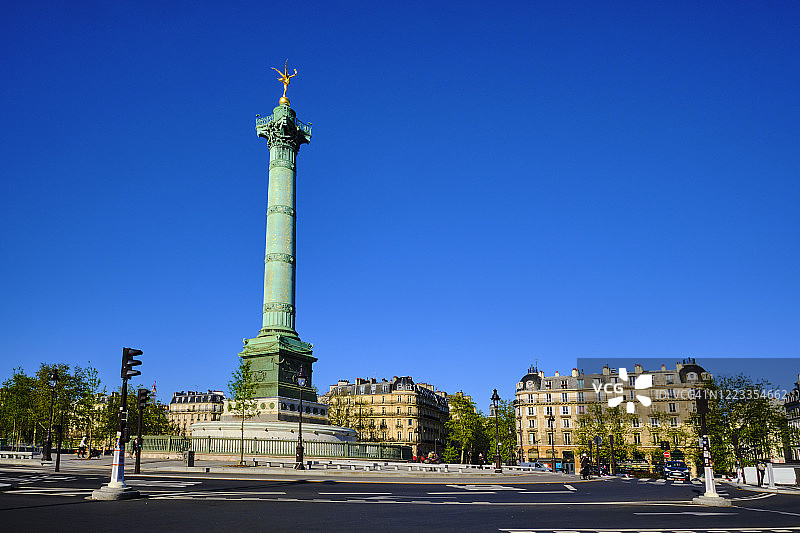 法国巴黎巴士底广场图片素材