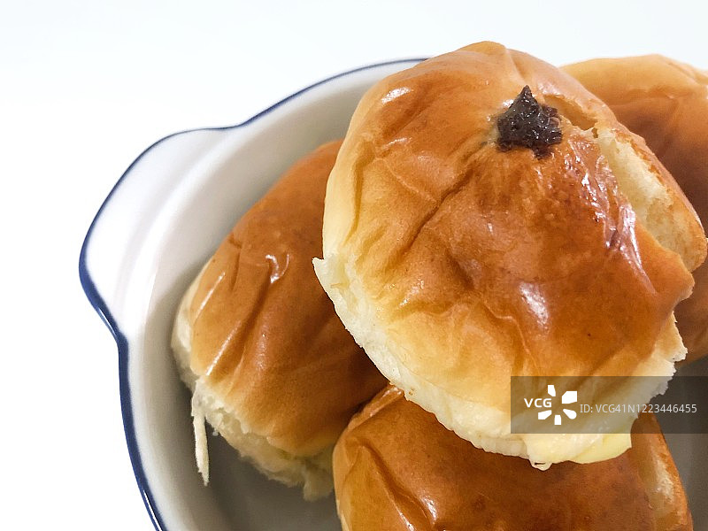 自制葡萄干面包图片素材