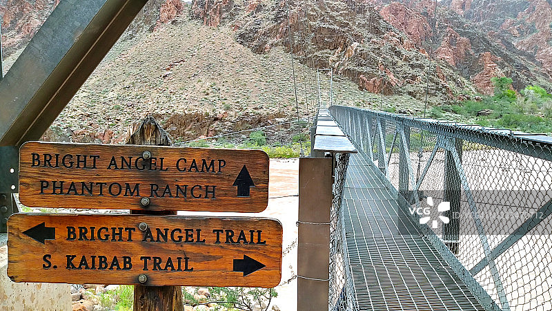 美国亚利桑那州大峡谷国家公园天使步道风光图片素材