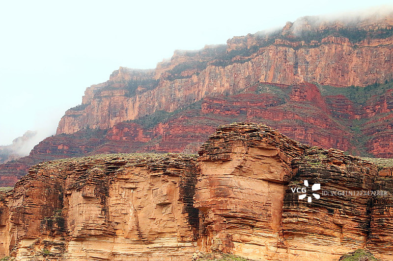 美国亚利桑那州大峡谷国家公园天使步道风光图片素材