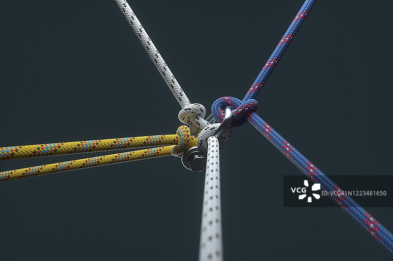 彩色绳索图片素材