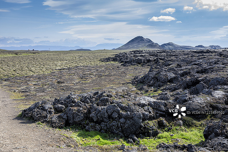 冰岛莱尔赫纽克图片素材