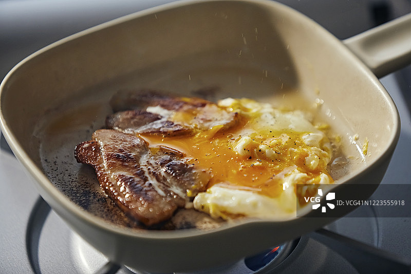 培根和煎蛋图片素材