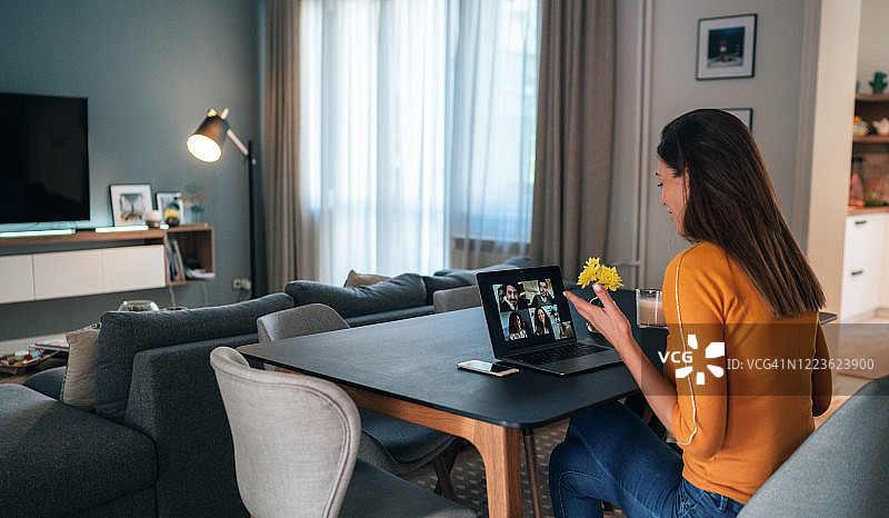 电话会议图片素材