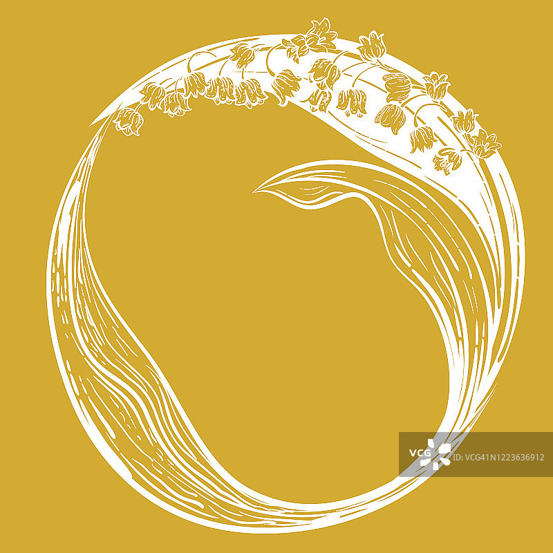 植物花卉绘画卡片图片素材