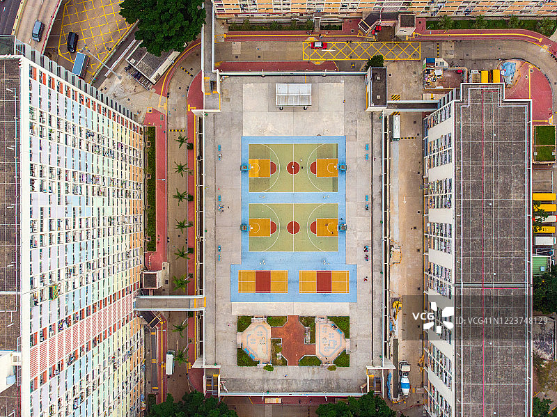 香港彩虹邨图片素材