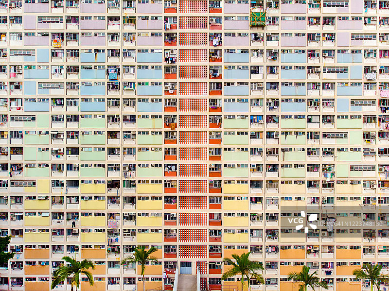 香港彩虹邨图片素材