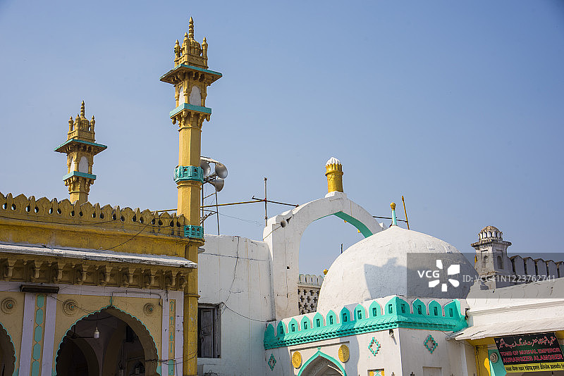 印度马哈拉施特拉邦胡尔达巴德的谢赫扎因丁陵墓图片素材