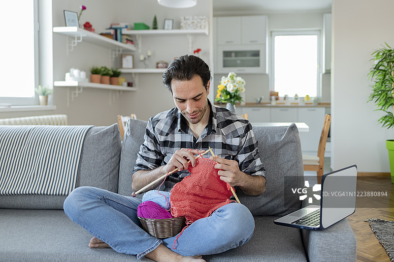 针织教程图片素材