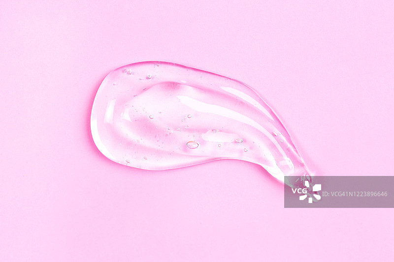 透明凝胶涂抹图片素材