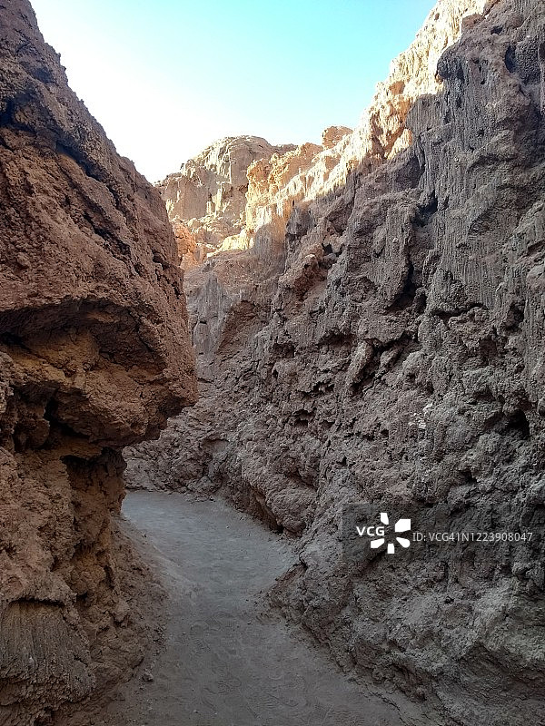 智利阿塔卡马沙漠 - 月亮谷图片素材