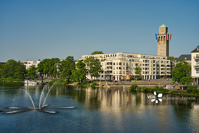 德国米尔海姆全景图片素材