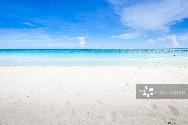 巴拉德罗的白色海滩图片素材