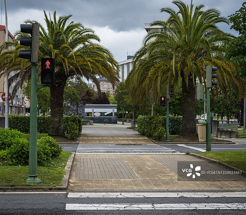 人行横道图片素材