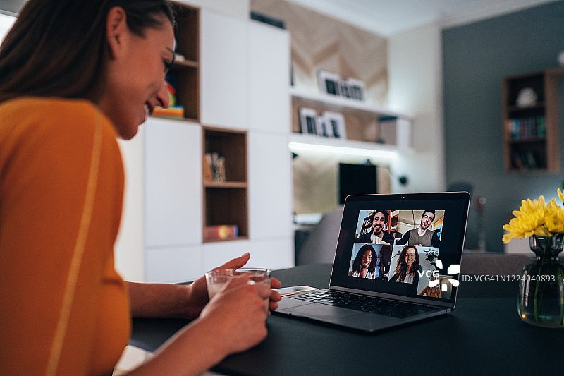 电话会议图片素材