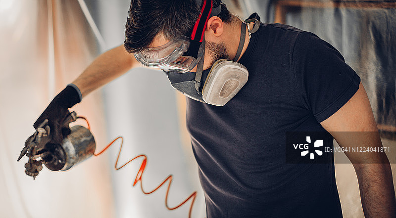 油漆师傅图片素材